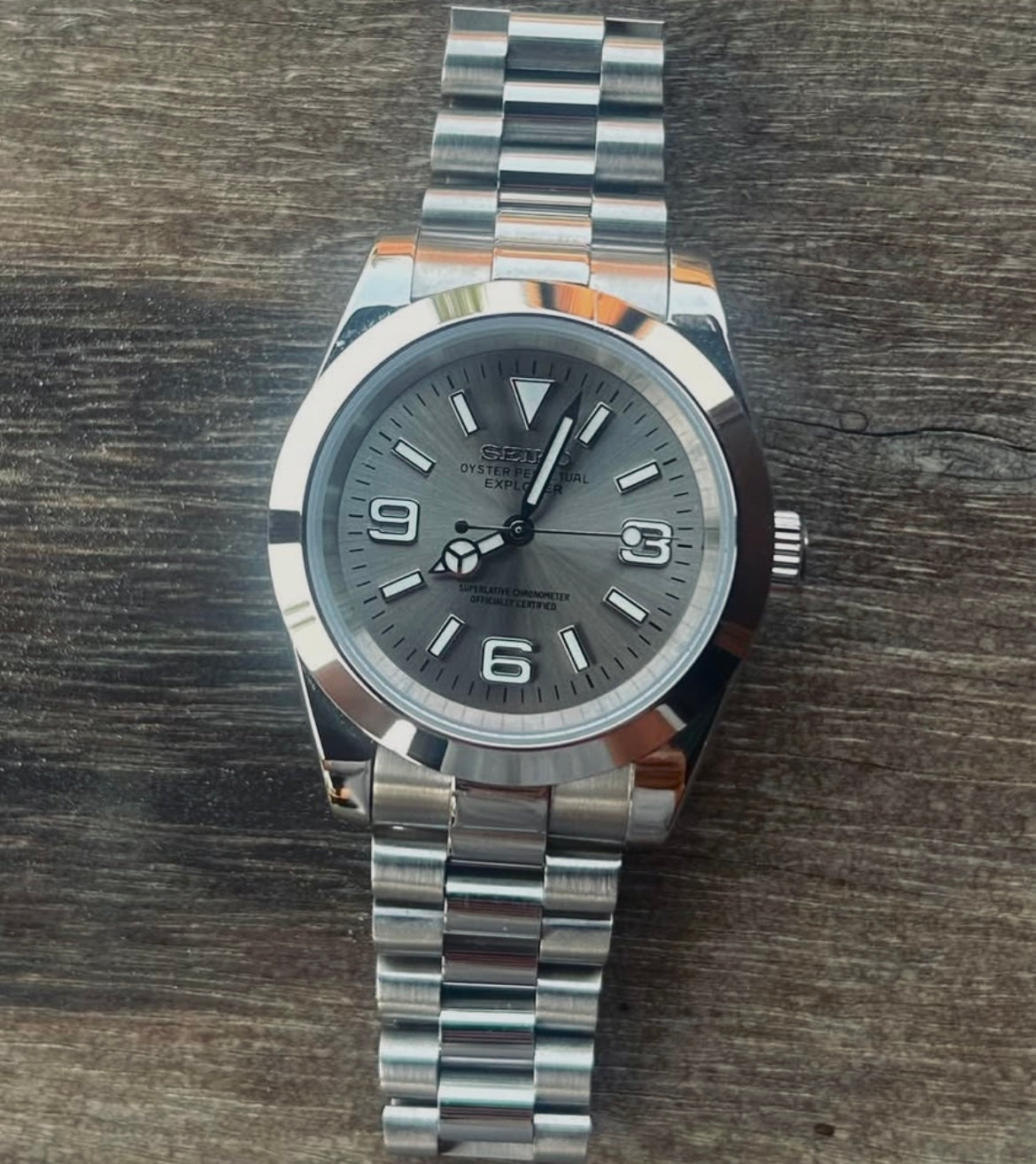 S Mod Explorer Silver-Automatic